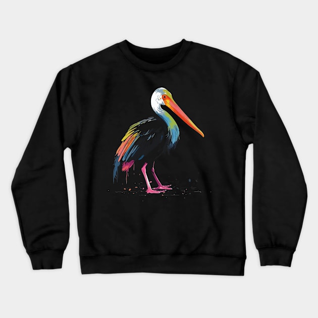 Stork Crewneck Sweatshirt by JH Mart